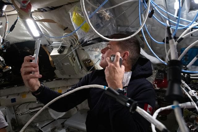NASA image: A Quick Shave Before Lunar Flyby