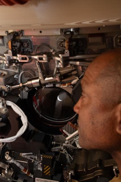 NASA image: Reflections of Earth with Victor Glover