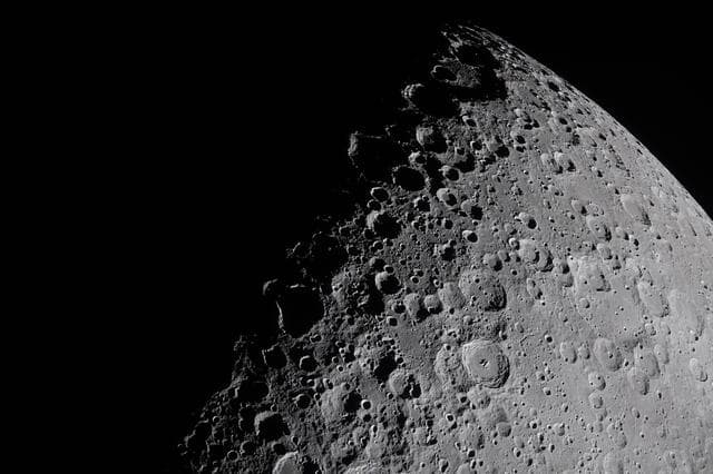 NASA image: Shadows at the Edge of Lunar Day