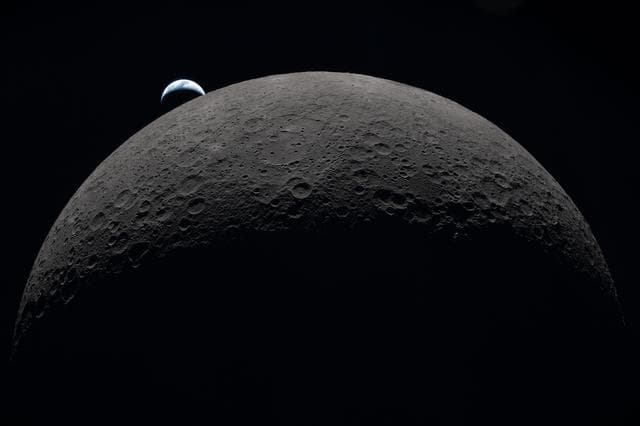 NASA image: A New View of the Moon