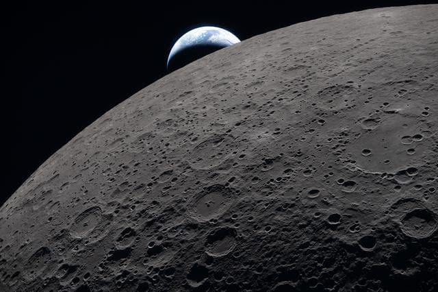 NASA image: A Setting Earth