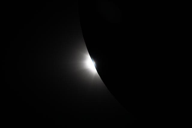 Solar Eclipse Emergence from Orion