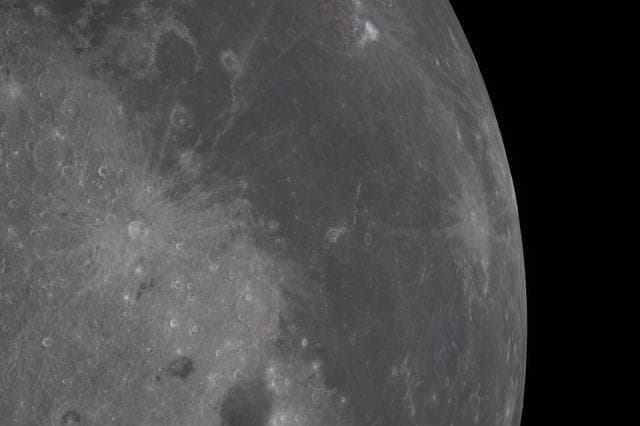 NASA image: A Cross Section of Lunar Geology