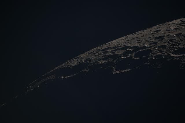 NASA image: Along the Lunar Terminator