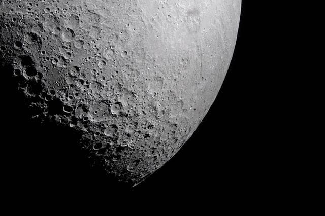 NASA image: Orientale Basin at the Edge of Light