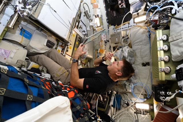 NASA image: Life in Orion during the Artemis II Mission