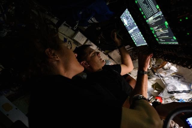 NASA image: Life in Orion during the Artemis II Mission
