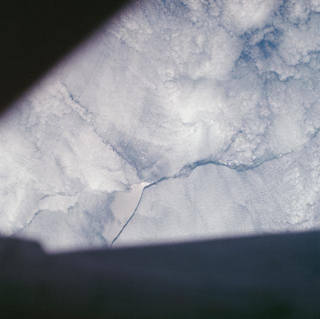 Cloud patterns as seen from the Apollo 7 spacecraft