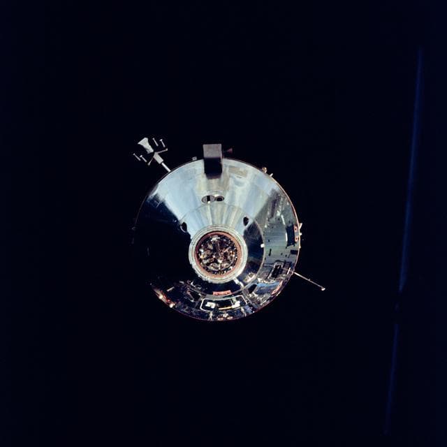 NASA image: Apollo 9 Mission image - Command Module 