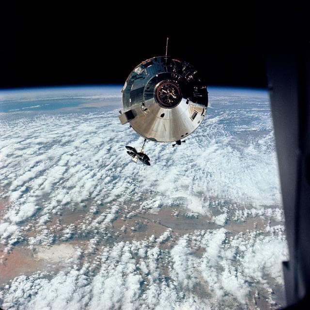 NASA image: Apollo 9 Mission image - Command Module