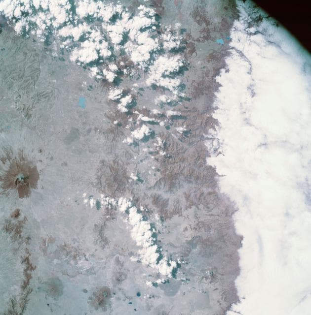 NASA image: Apollo 9 Mission image - S0-65 Multispectral Photography - Mexico