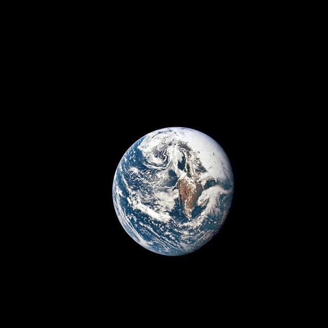 NASA image: Apollo 10 view of the Earth