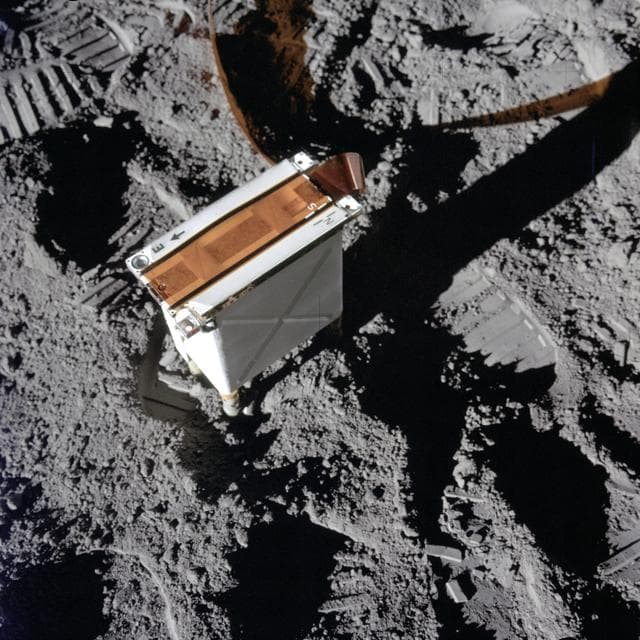 NASA image: Apollo 14 Mission image - View of the CPLEE.