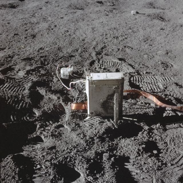 NASA image: Apollo 14 Mission image - View of the CPLEE Package.