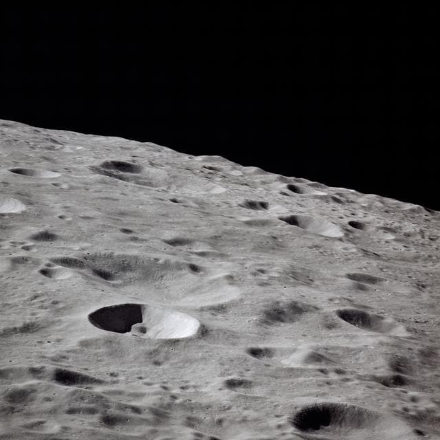 NASA image: Apollo 16 Mission image - View of the Leonov Crater