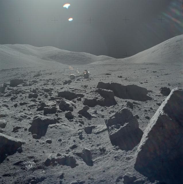 NASA image: Apollo 17,Sta 5,Panoramic