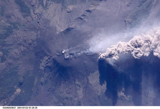 NASA image: Mt. Etna taken by the Expedition Two crew