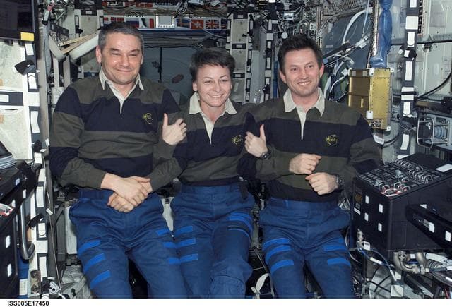 NASA image: Expedition 5 in-flight crew portrait