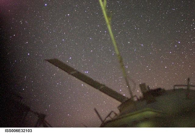 NASA image: View of the stars taken during Expedition Six