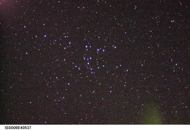 NASA image: View of stars taken during Expedition Six