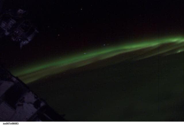 NASA image: Aurora Astralis taken by the Expedition Seven crew