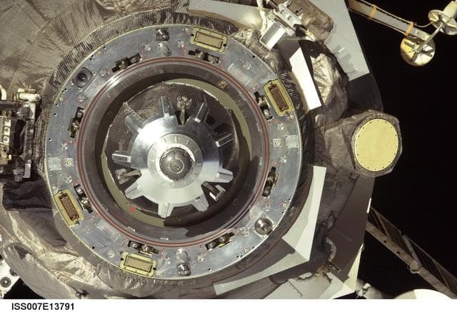 NASA image: Progress 12P approaching ISS