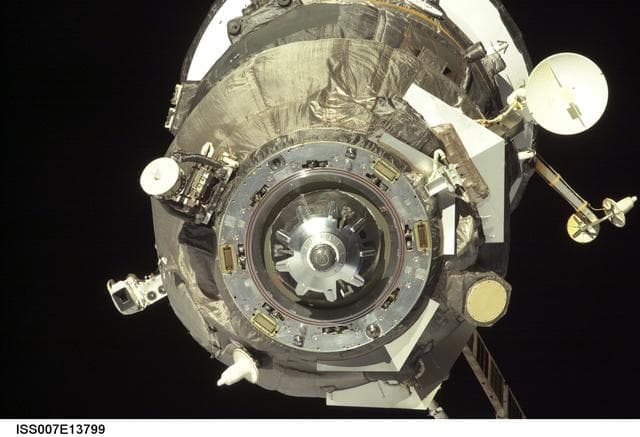 NASA image: Progress 12P approaching ISS