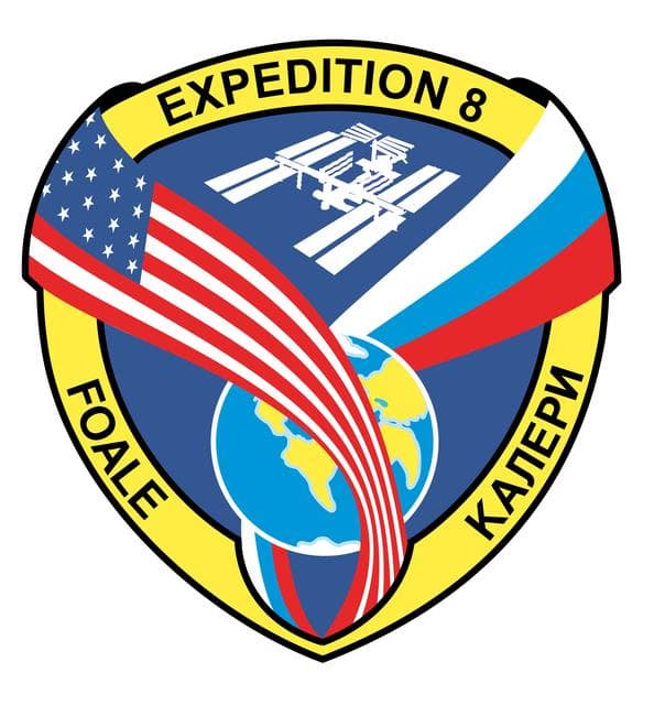 NASA image: Expedition 8 patch