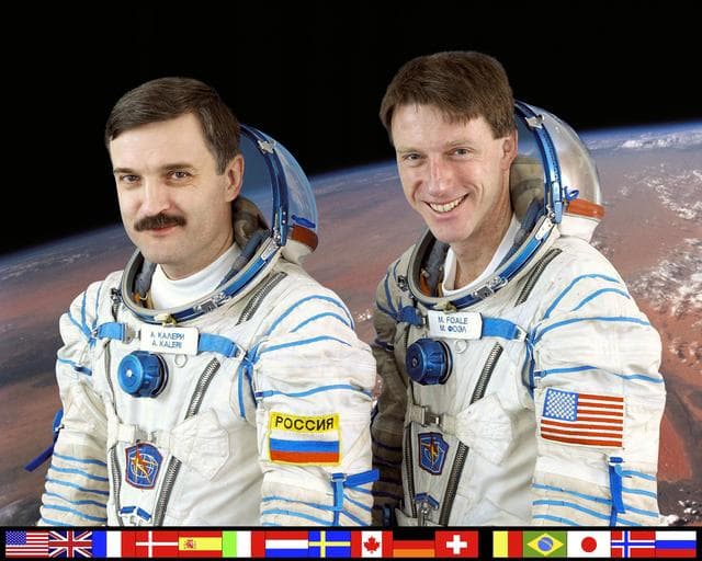NASA image: Expedition 8 crew portrait