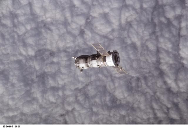 NASA image: Progress vehicle undocked from ISS