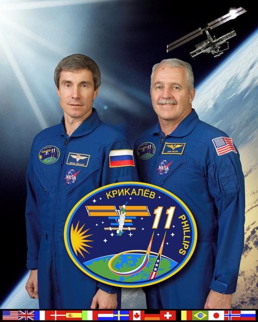 NASA image: Expedition 11 crew portrait