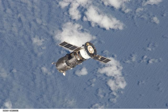 NASA image: Progress vehicle undocked from ISS