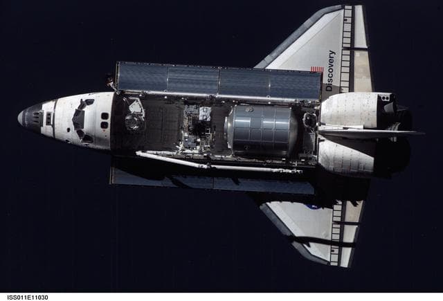 NASA image: Mapping sequence performed during the STS-114 R-Bar Pitch Maneuver.