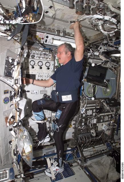 NASA image: Phillips during FOOT experiment