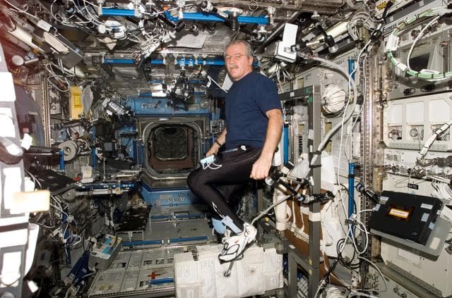 NASA image: Phillips during FOOT experiment