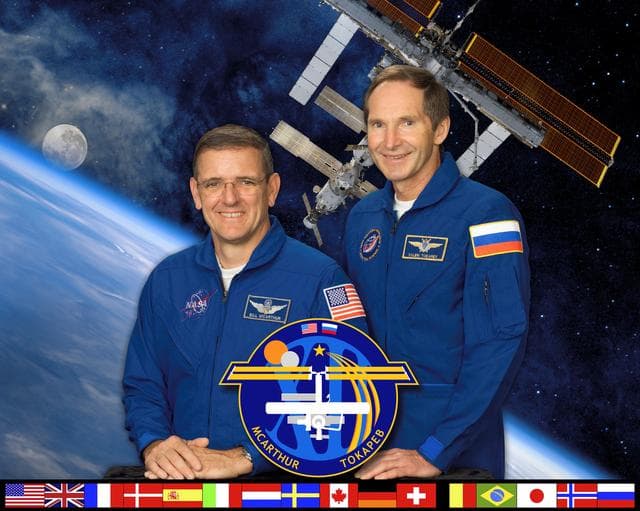NASA image: Expedition 12 crew portrait