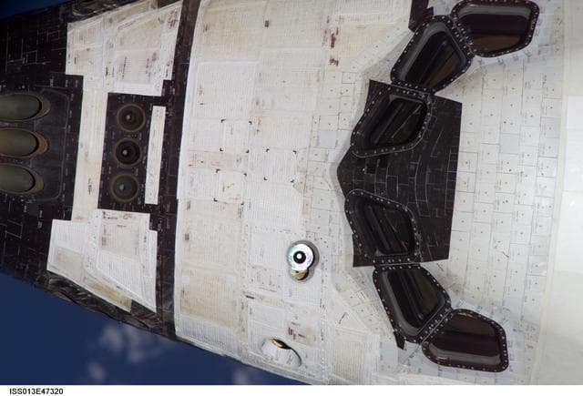 NASA image: Mapping sequence performed during the STS-121 R-Bar Pitch Maneuver
