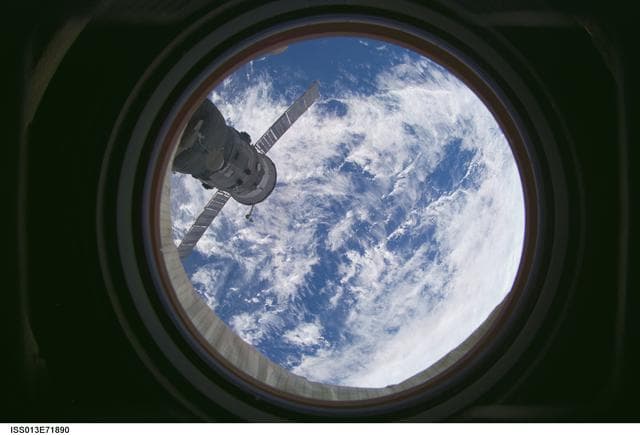 NASA image: Progress 22 Spacecraft docked to the ISS