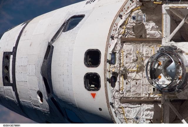 NASA image: Mapping sequence performed during the STS-115 R-Bar Pitch Maneuver