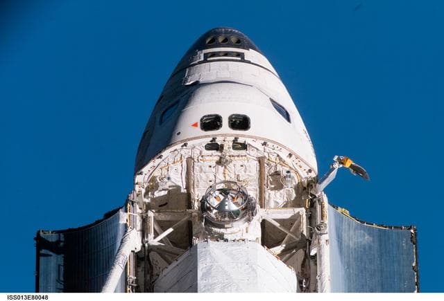 NASA image: Mapping sequence performed during the STS-115 R-Bar Pitch Maneuver