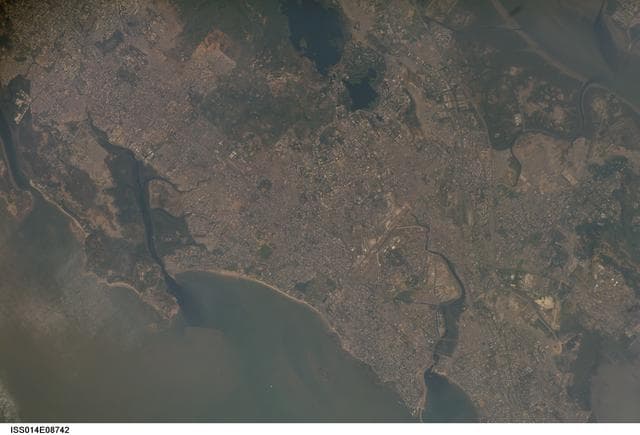 NASA image:  Earth Observations taken by the Expedition 14 crew
