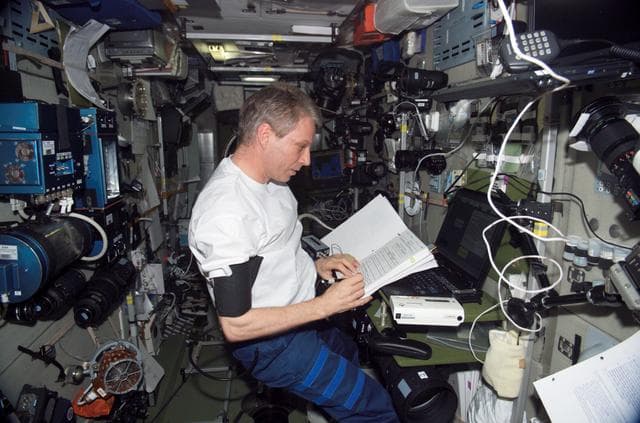 NASA image: CARDIOCOG. Experiment ops