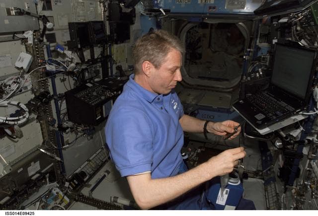 NASA image: SWAB Air sampling