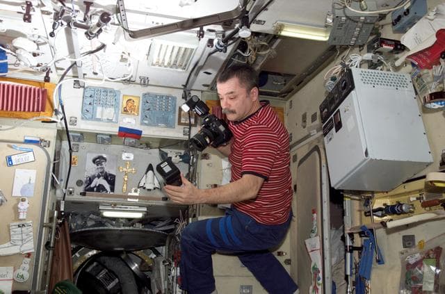 NASA image: Tyurin  in Service Module