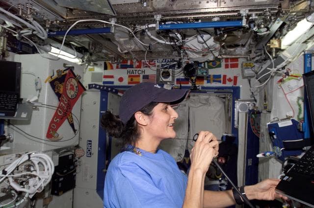 NASA image: Williams in Destiny module