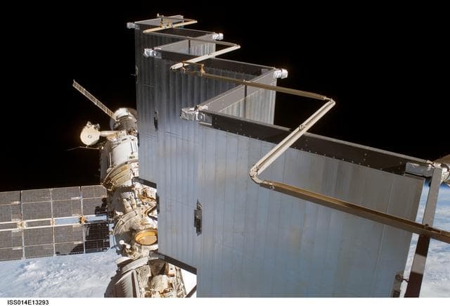 NASA image: P6 Truss aft radiator seen during EVA