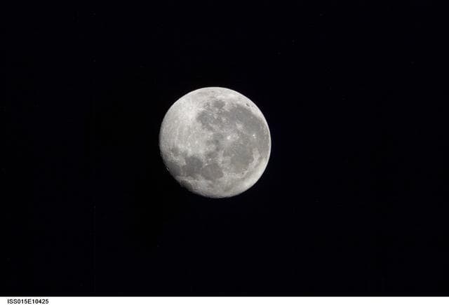 NASA image: Lunar Observations taken by the Expedition 15 Crew