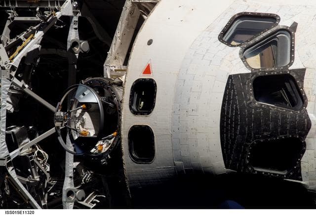 NASA image: Mapping Sequence performed during the STS-117 R-Bar Pitch Maneuver