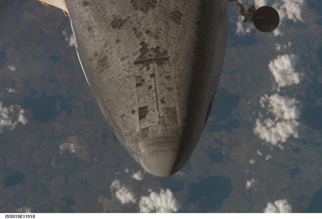 NASA image: Mapping Sequence performed during the STS-117 R-Bar Pitch Maneuver