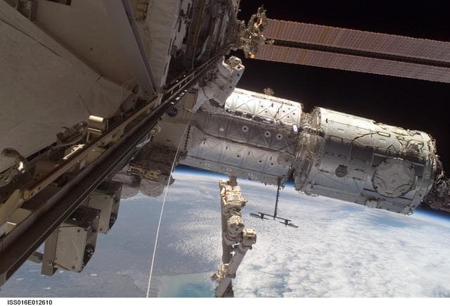 NASA image: Whitson during EVA 12/Charlie